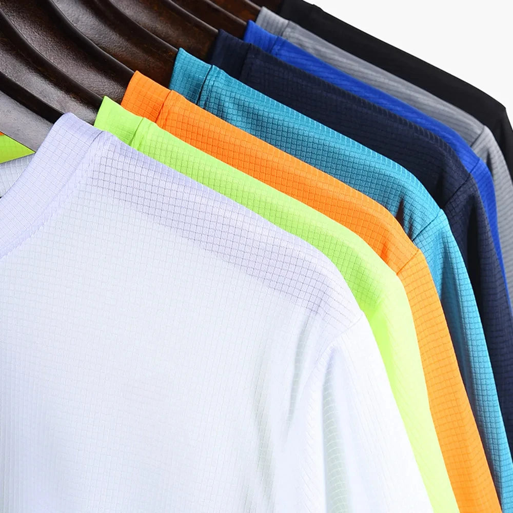 Quick Dry Breathable T-Shirt Sports Tops Training Clothes Long Sleeve T-Shirt Men's Autumn Running Gym Accessories Men Fitness