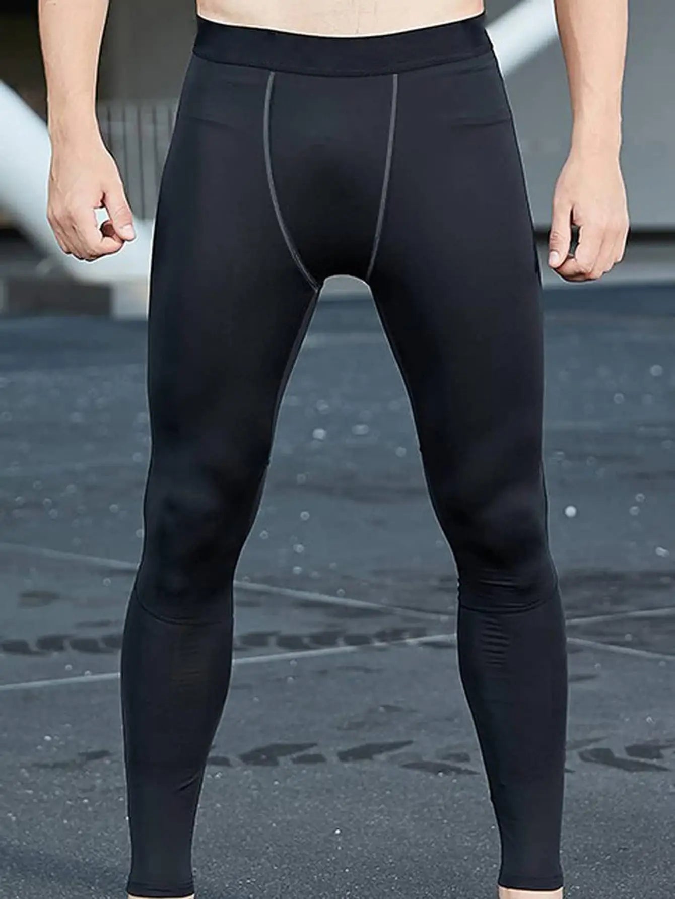 Men's Winter Fleece-Lined Thermal Sports Pants PRO Series Fitness Leggings